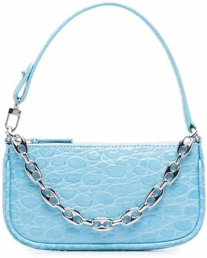 BY FAR Mini Rachel Tote Bag - Blue