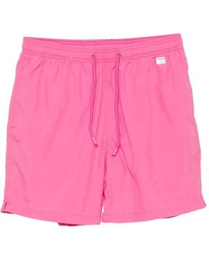 MC2 Saint Barth Lighting Pantone Drawstring Swim Shorts - Pink