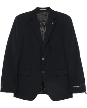KARL LAGERFELD Blazer Con Botones - Azul