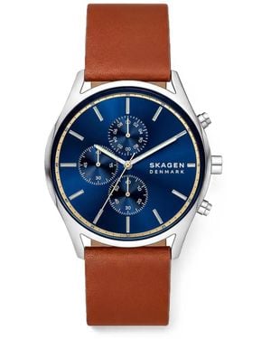 Skagen Holst 42Mm Watch - Blue