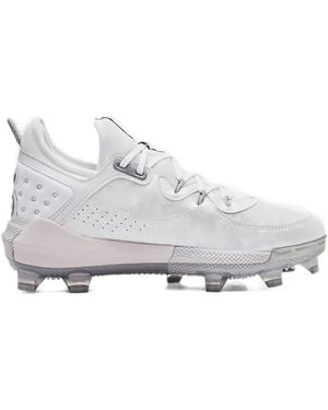 Under Armour Botas Harper 8 Elite Tpu White Baseball/Grey - Blanco