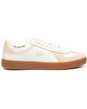 Lacoste Baseshot Pro レザースニーカー - ホワイト