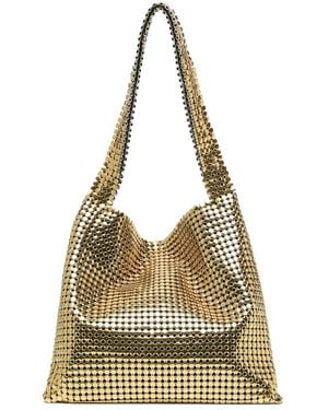 Rabanne Pixel Schultertasche Im Metallic-Look - Mettallic