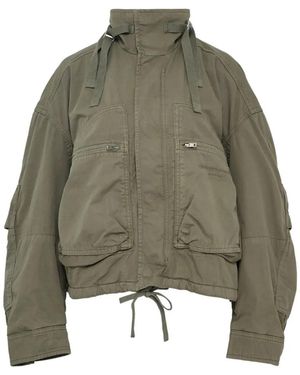 Alexander Wang Zip-Pocket Jacket - Green