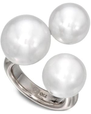 Assael Ring mit Perlen - Weiß