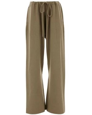 Extreme Cashmere Drawstring Pants - Natural
