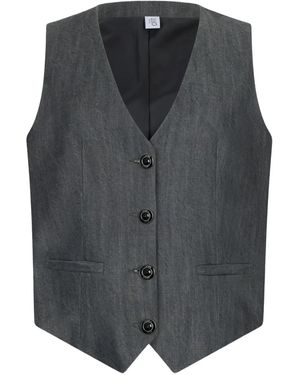 Liu Jo Denim Gilet - Grey