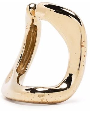 Beatriz Palacios Link Large Ear Cuff - Metallic