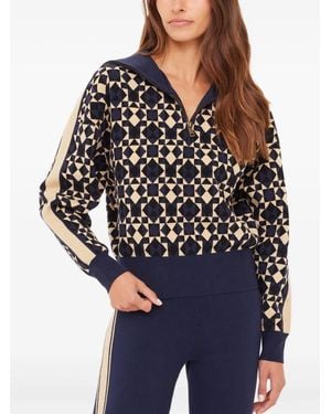 The Upside Cosmo Kairo Half-Zip Knit - Black