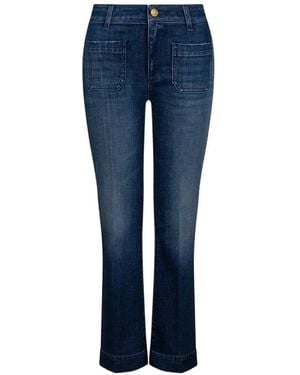 The Seafarer Francoise Bootcut Jeans - Blue