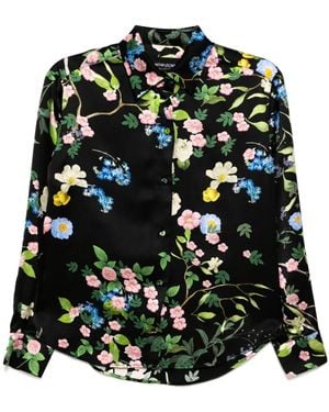 Cynthia Rowley Camisa Collectible de seda - Negro