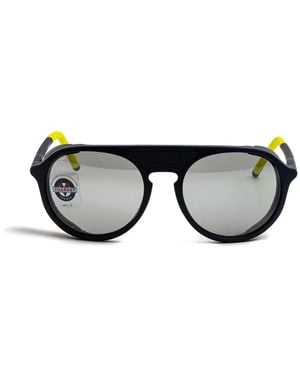 Vuarnet Geometric-Frame Sunglasses - Black