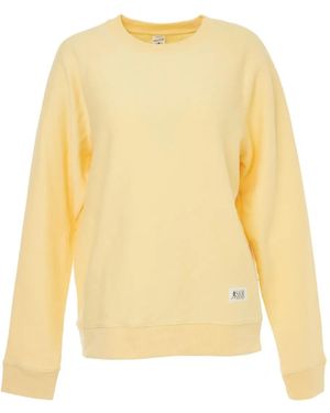 Sporty & Rich Logo-Patch Sweater - Yellow