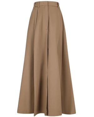 Thelatest Belt-Loop Maxi Skirt - Natur