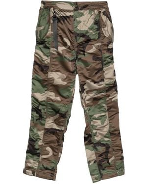 Alpha Industries Camouflage Ruched Pants - Green