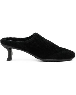Loewe 45Mm Dive Mules - Black