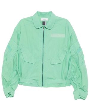 Facetasm Giacca Stile Pilota - Verde