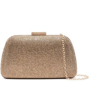 Serpui Clutch Josephine Con Decorazione - Neutro
