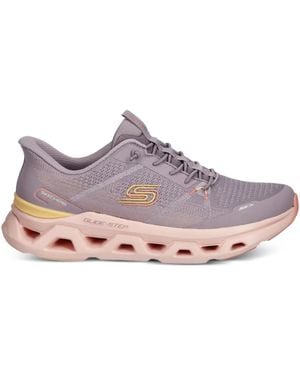 Skechers Baskets Fast Lane À Lacets - Purple