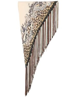 Etro Schal Mit Print - Natur
