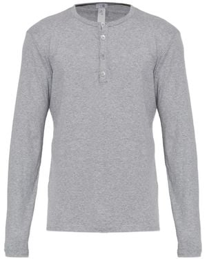 MM6 by Maison Margiela Long-Sleeve T-Shirt - Grey
