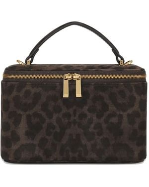 POTAMY Mini-Tas Met Luipaardprint - Zwart