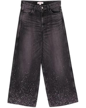 MASU Stardust Baggy Jeans - Gray