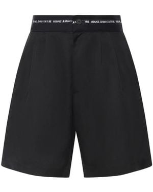 Versace Jeans Couture Logo Shorts - Black