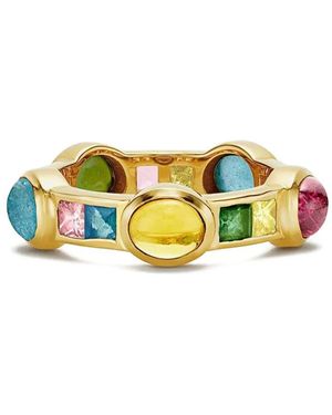 Van Robot 18Kt Geelgouden Rio Van Ring Met Toermalijn