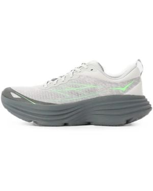 Hoka One One Bondi 8 Caged Sneakers - Grey