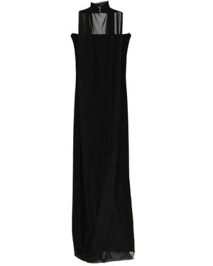 Atu Body Couture Halterneck Gown - Black