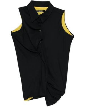 OTTOLINGER Twisted Reversible Shirt - Black