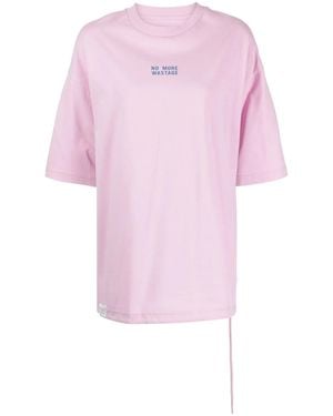 Izzue T-Shirt Con Stampa Grafica - Rosa