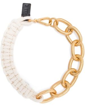 Plan C Chunky-Chain Necklace - Metallic