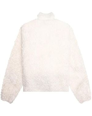 Jil Sander Giacca Con Zip - Bianco