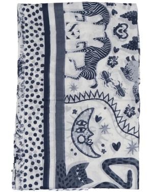 Faliero Sarti X Att Never Alone Scarf - Blue