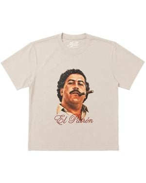 Melt T-Shirt Mit Grafischem Print - Weiß