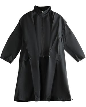 Atelier- New York Zip Hooded Parka - Black