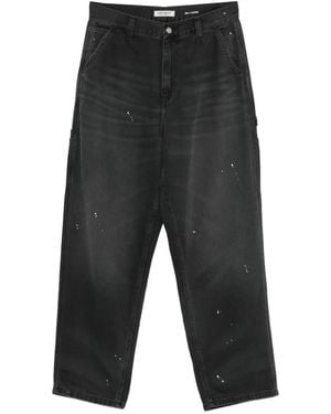 Carhartt Paint-Splatter Washed Jeans - Gray