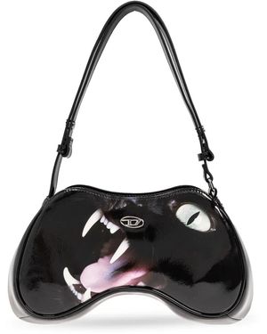 DIESEL Borsa A Spalla Play - Nero