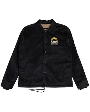 Deus Ex Machina Stokes Corduroy Jacket - Black