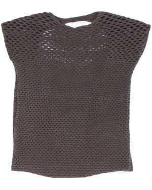 ISA BOULDER 売れ筋商品|||イサ ボルダー Tシャツ トップス レディース Tops Brown 25370192_57524705_600.jpg