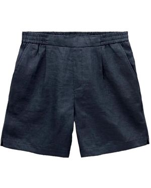 Che Studios Pleated Shorts - Blue