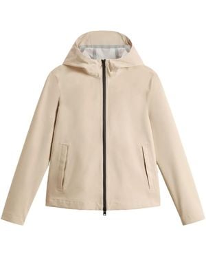 Woolrich Hooded Jacket - Natural