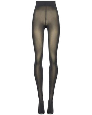 Wolford Medias Velvet De Luxe 66 - Gris