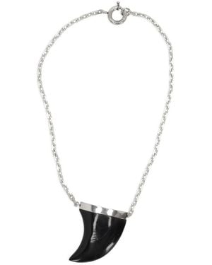 Isabel Marant Ellen Pendant Necklace - White