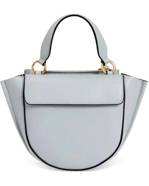 Wandler Handle Leather Tote Bag - Metallic