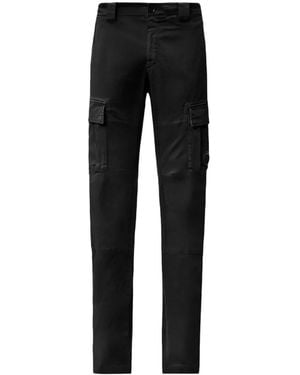 C.P. Company Lens-Detail Cargo Trousers - Black