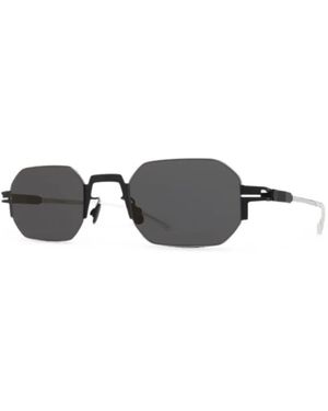 Mykita Studio15.1 Geometric-Frame Sunglasses - Grey
