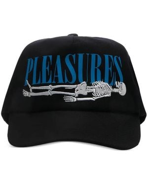 Pleasures Bones Snapback Cap - Black